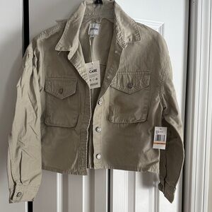 NWT-Kensie-Tan Button-Up Jacket